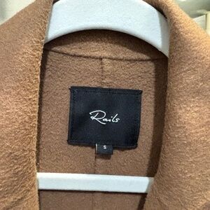 Rails Camel Wool-Blend Top Coat